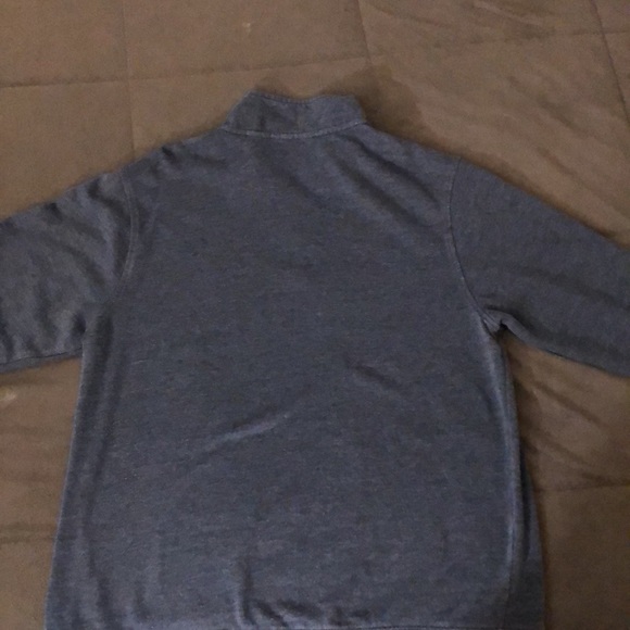 Izod Navy Blue Quarter Zip - Picture 3 of 3